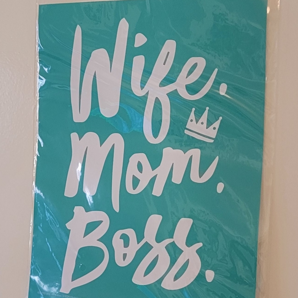NEW Wife. Mom. Boss. Chalk Couture Transfer